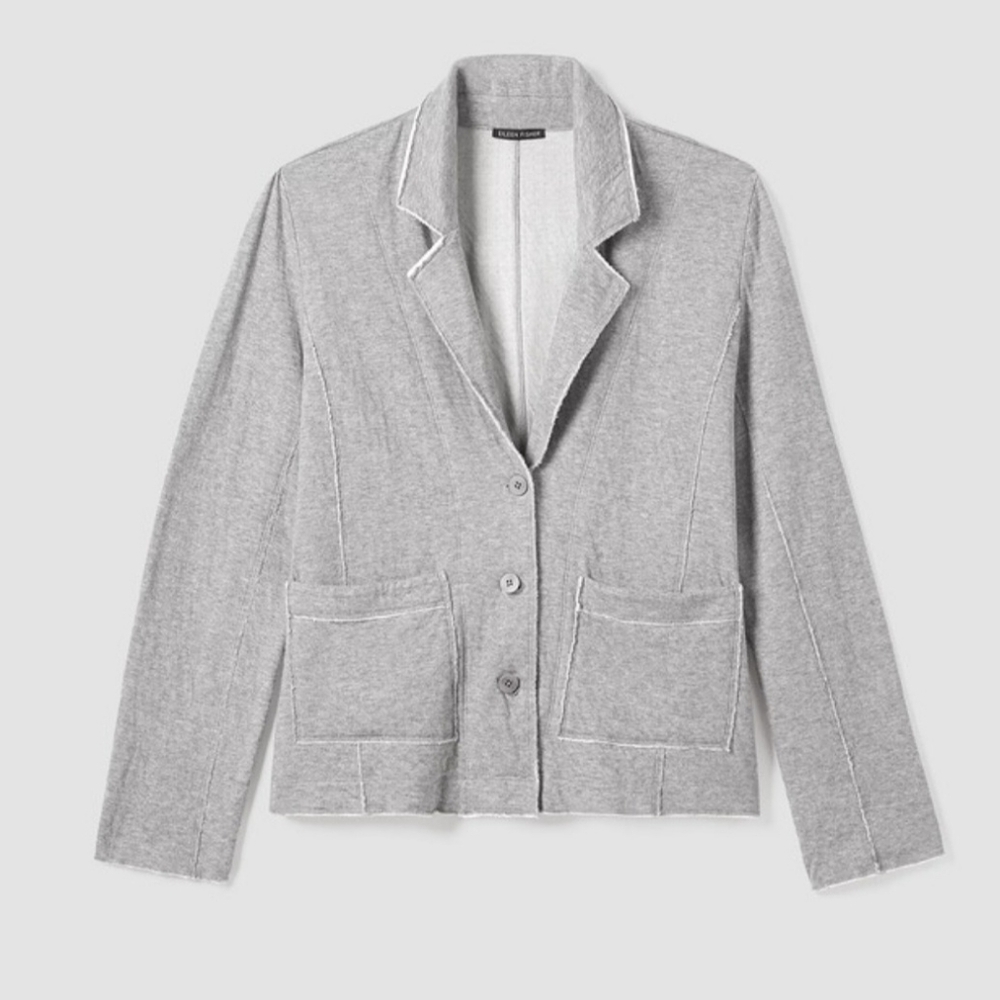 Eileen Fisher Cozy Cotton Jacket NWT - Picture 5 of 16